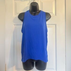 Athleta Royal Blue Sleeveless Tank Top